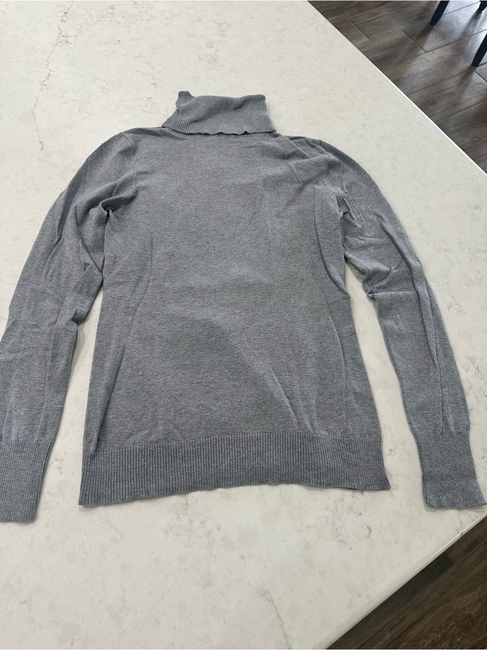 Banana Republic Gray Turtleneck Sweater